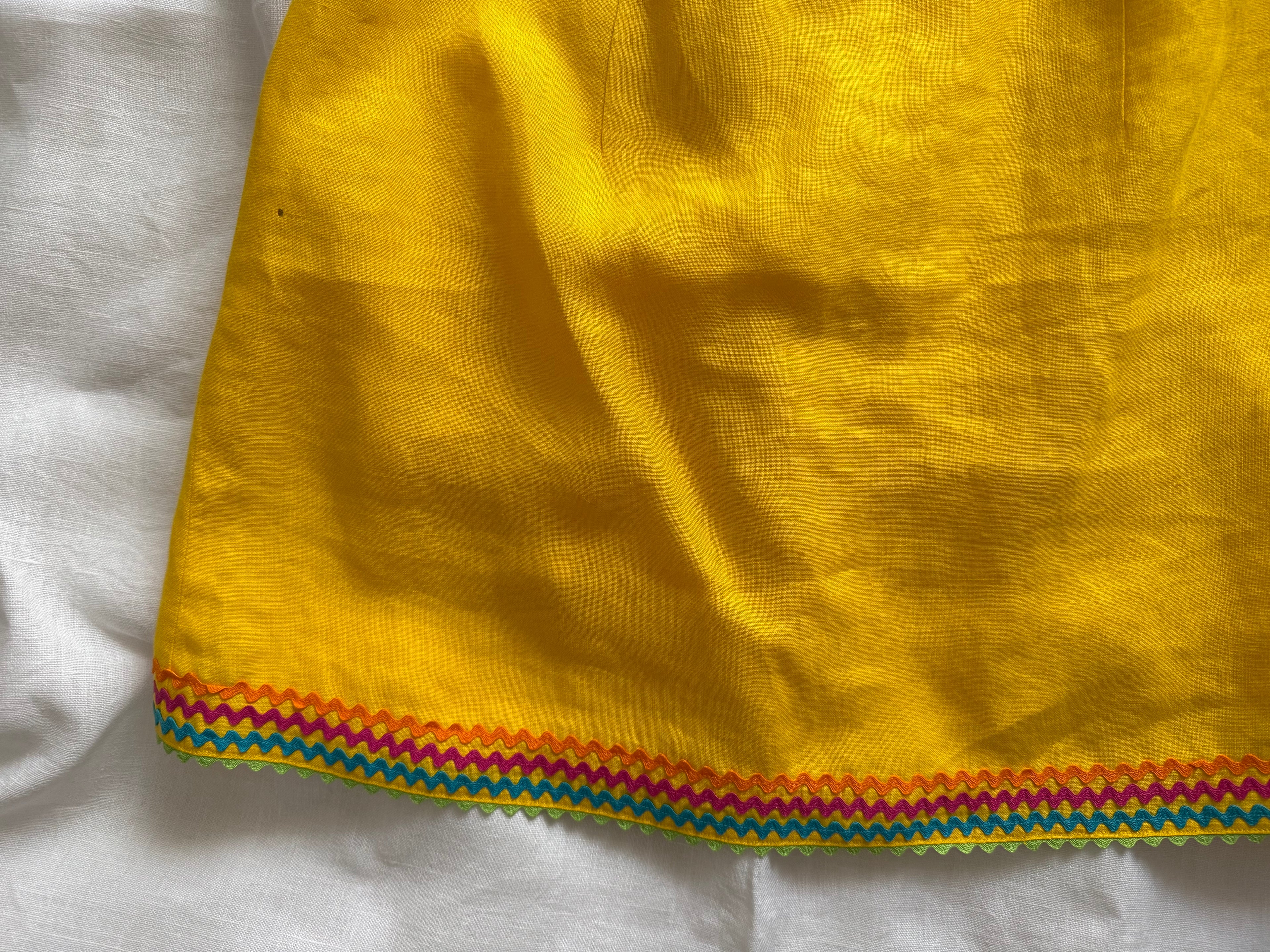 Kenzo mini linen dress