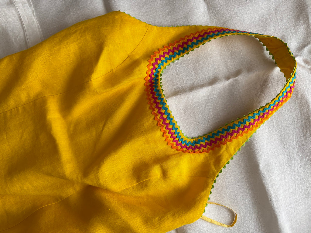 Kenzo mini linen dress