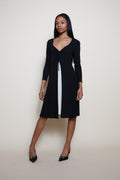 Moschino black mini dress