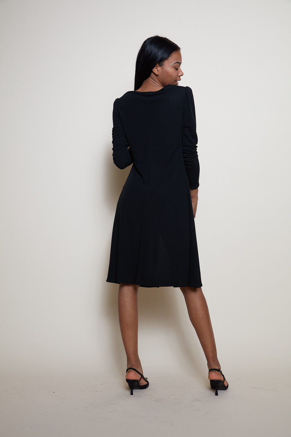 Moschino black mini dress