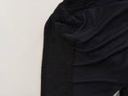 Moschino Cheap and Chic 90s shoulders fringe shawl dress