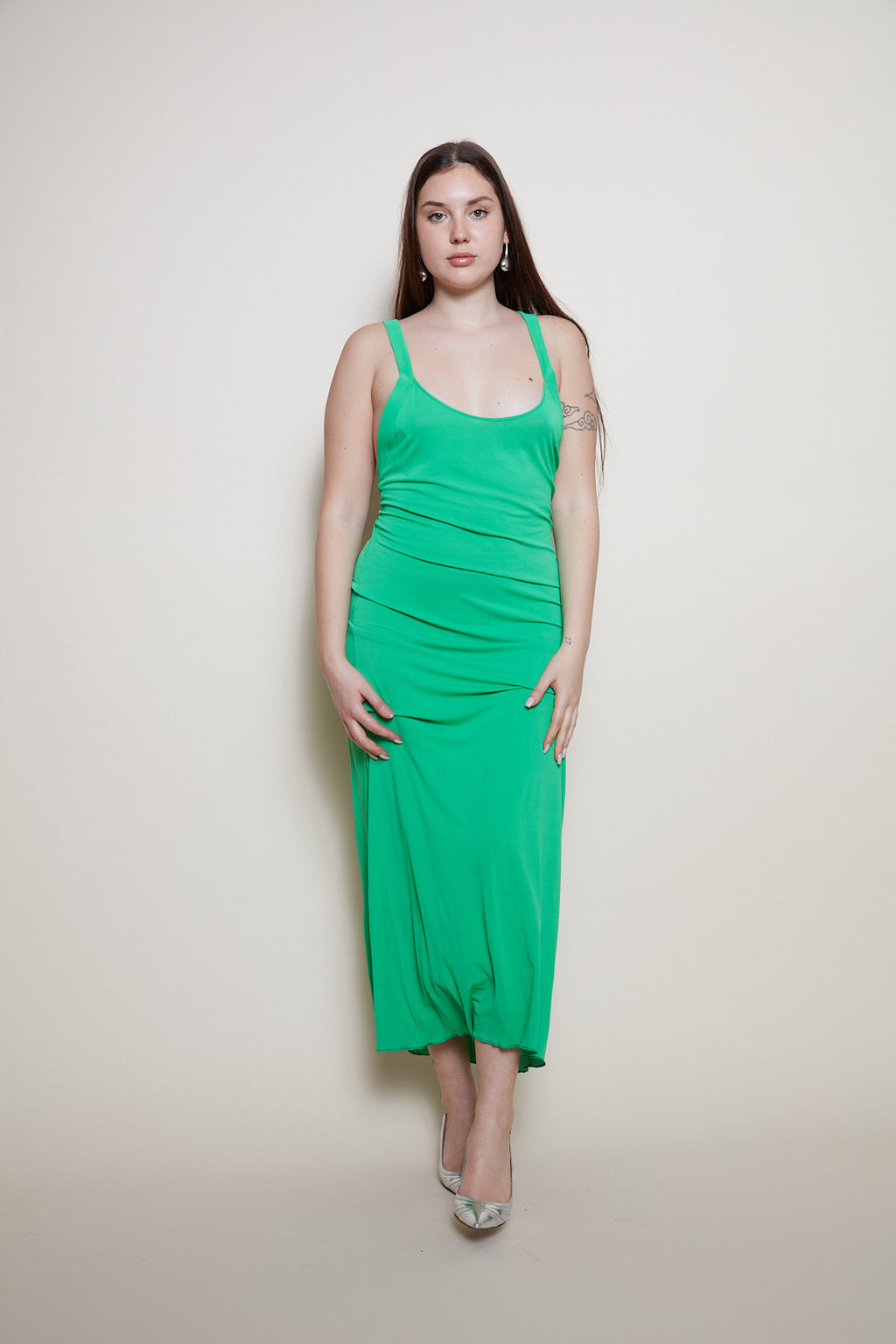 Gianfranco Ferré green dress