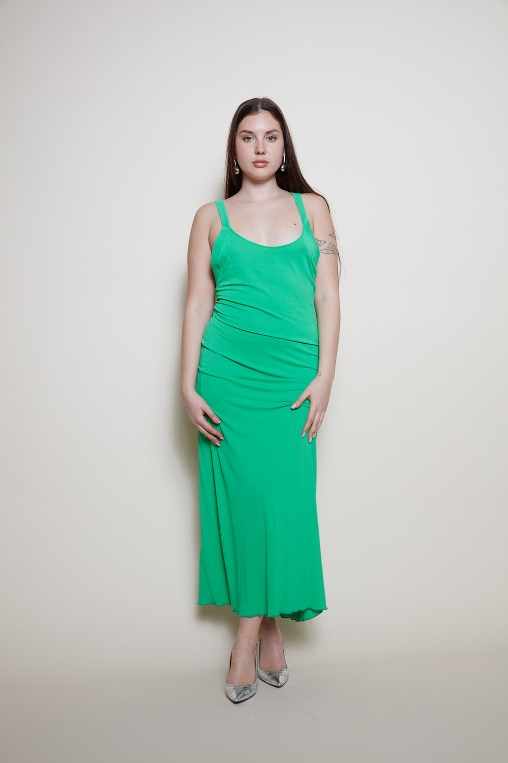 Gianfranco Ferré green dress