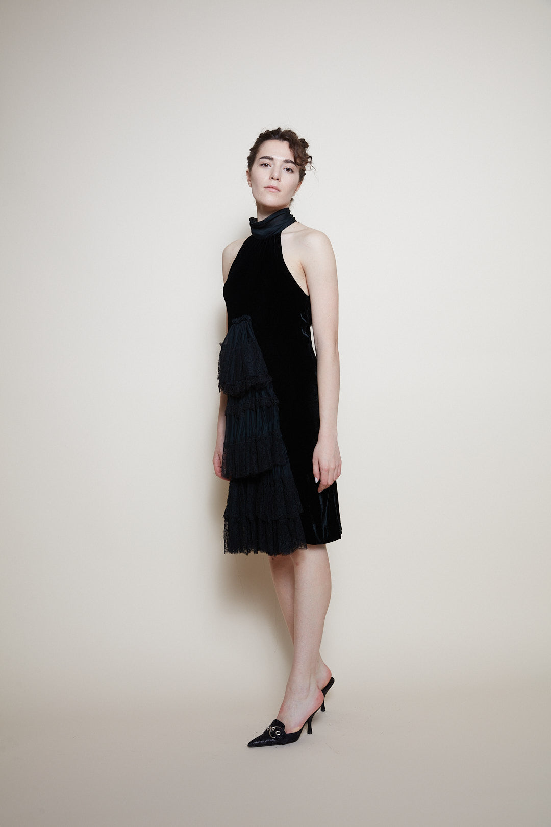Jean Paul Gaultier velvet dress