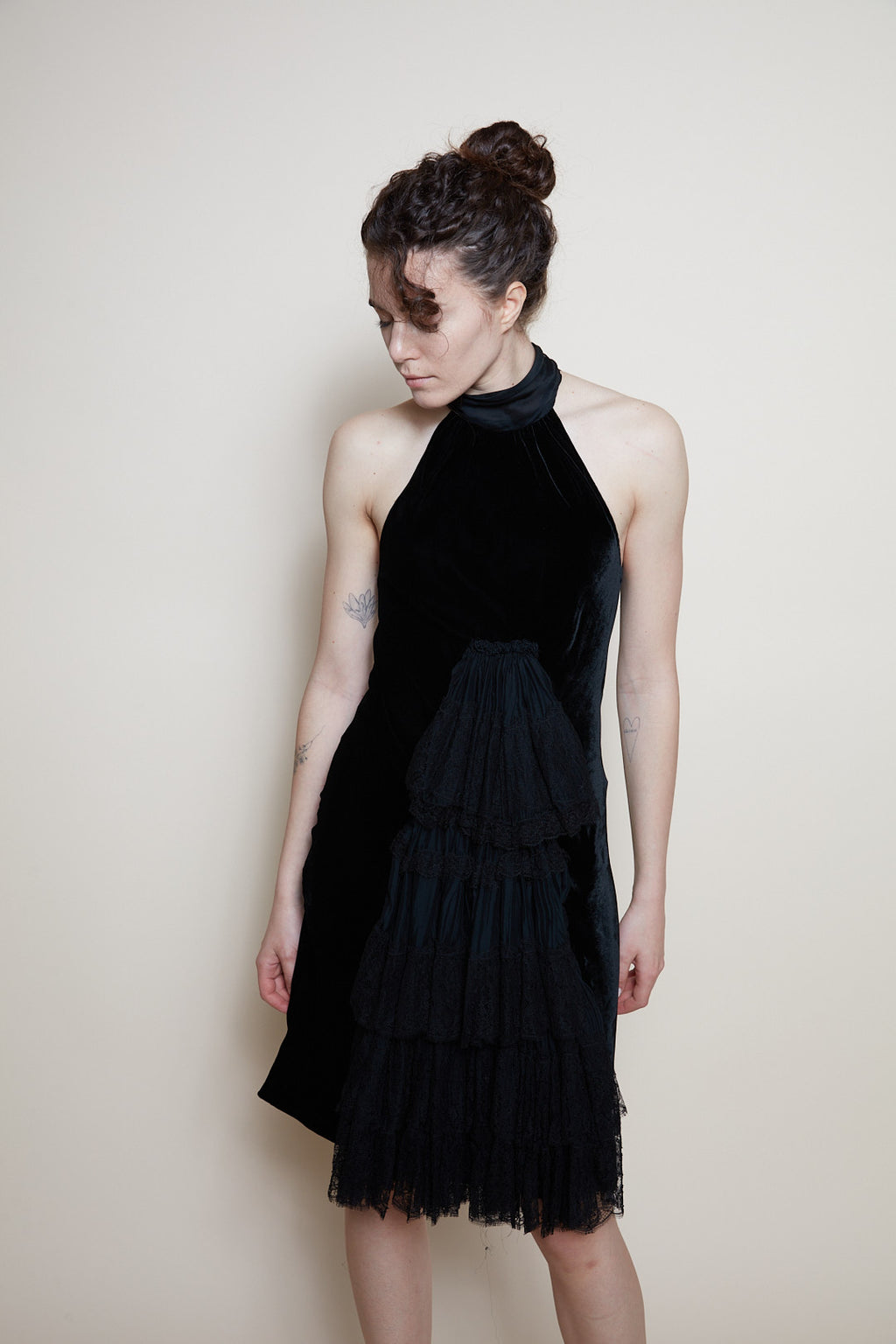 Jean Paul Gaultier velvet dress