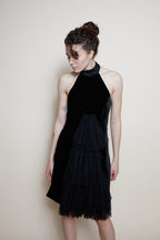 Jean Paul Gaultier velvet dress