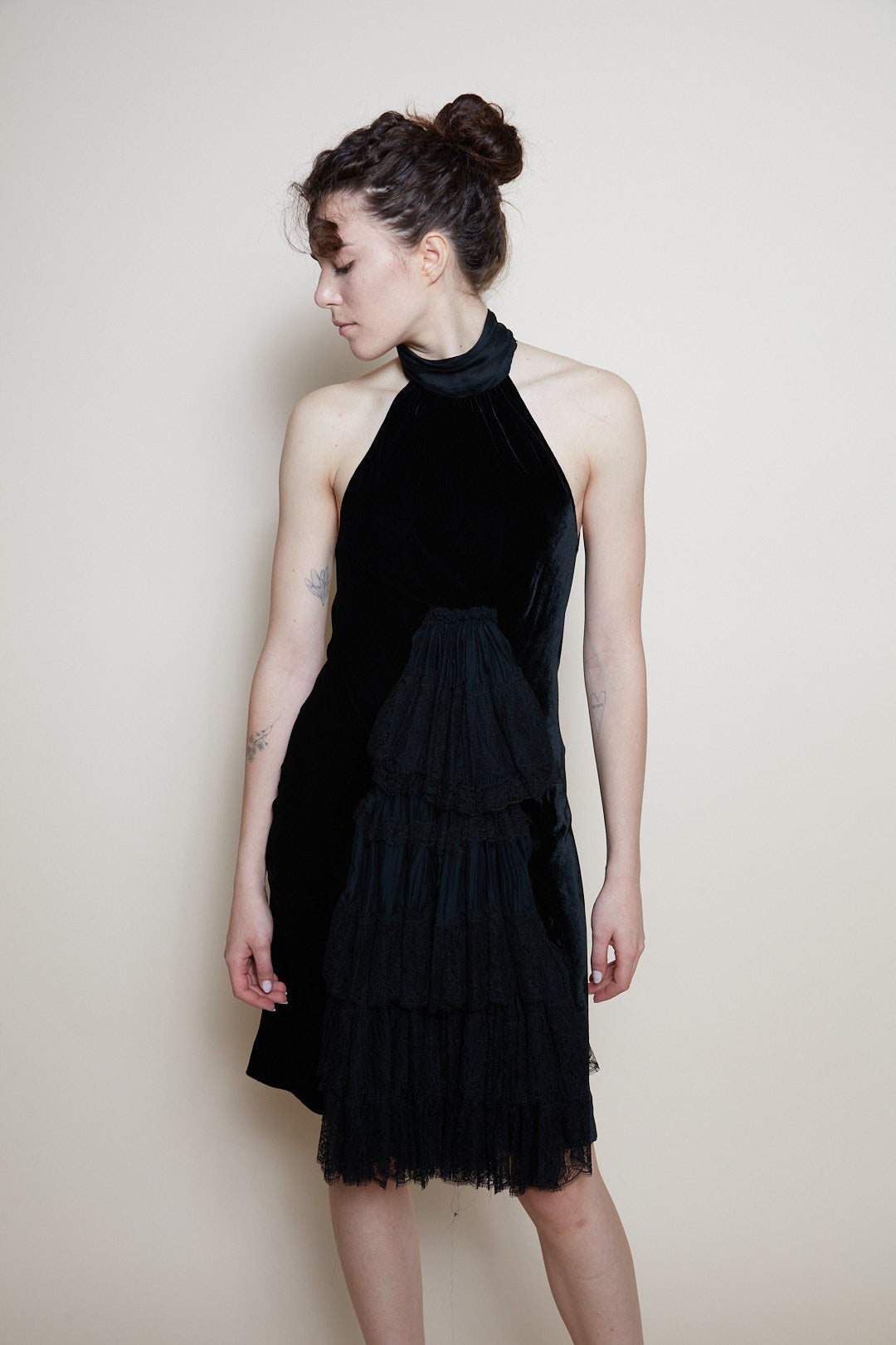 Jean Paul Gaultier velvet dress