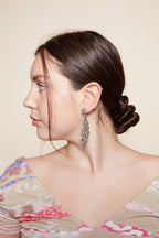 925 vintage silver earrings from 70s80s