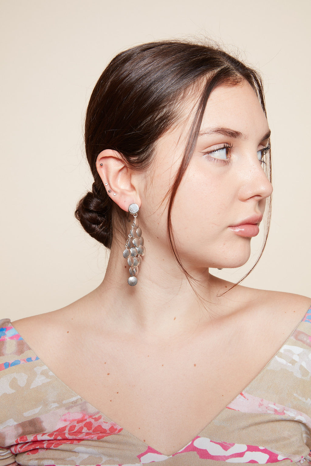 925 vintage silver earrings from 70s80s