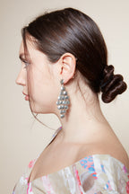 925 vintage silver earrings from 70s80s