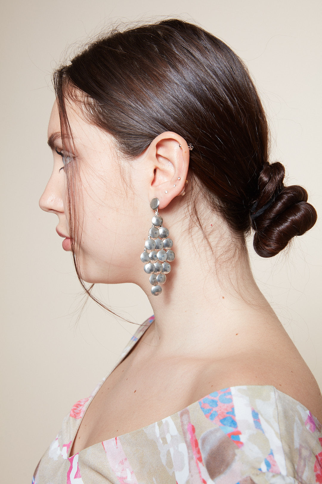 925 vintage silver earrings from 70s80s