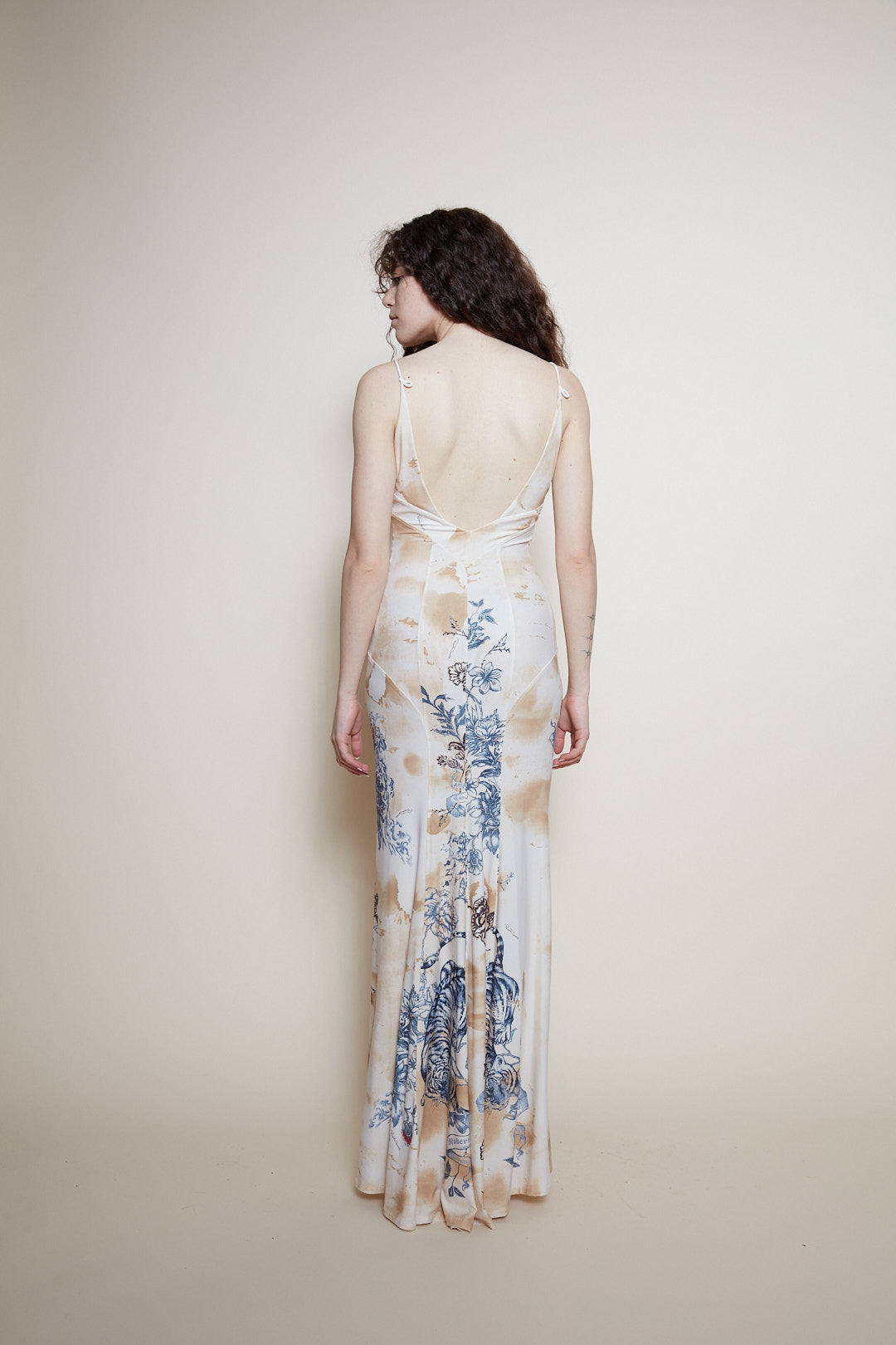 Roberto Cavalli S/S 2003 tattoo dress