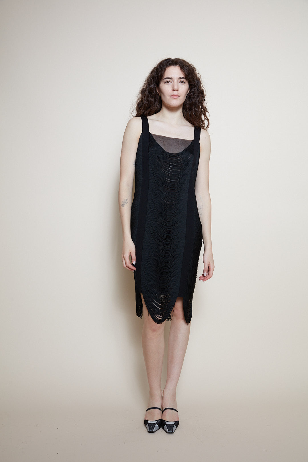 Jean Paul Gaultier 2000s fringes dress