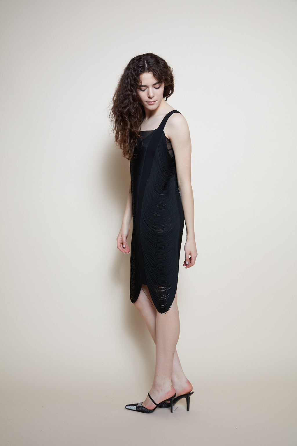 Jean Paul Gaultier 2000s fringes dress