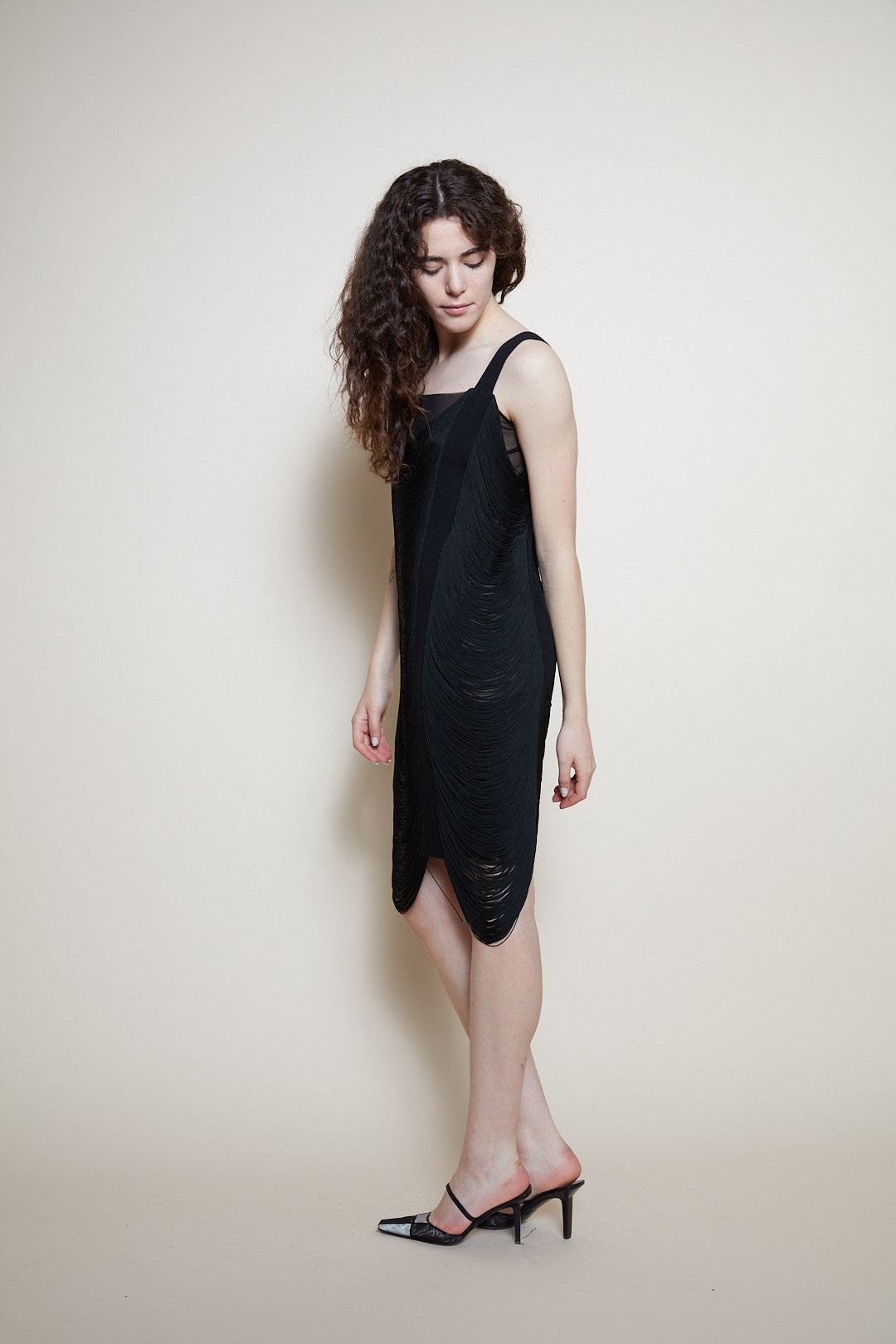 Jean Paul Gaultier 2000s fringes dress