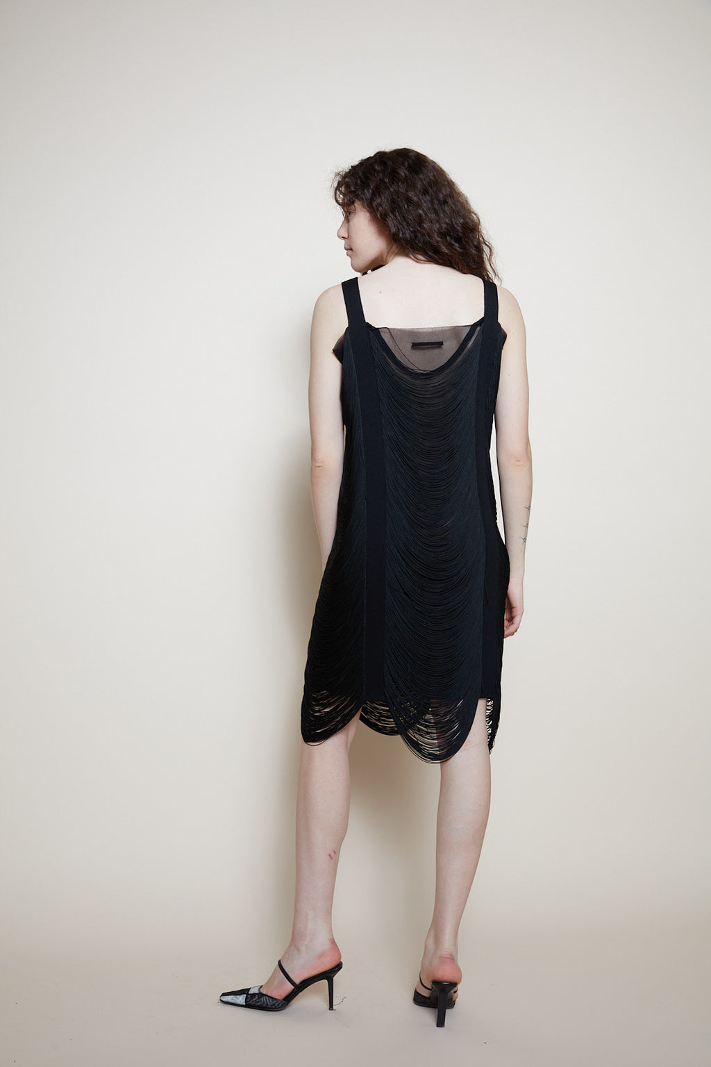 Jean Paul Gaultier 2000s fringes dress