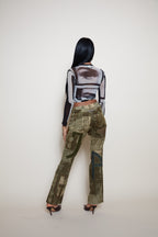Jean Paul Gaultier eyes lips top 90s