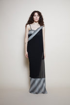 Jean Paul Gaultier maxi silk dress