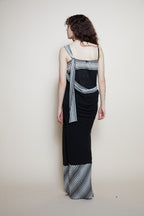 Jean Paul Gaultier maxi silk dress