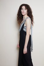 Jean Paul Gaultier maxi silk dress