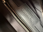 Jil Sander Jil Sander black silk clutch pochette Bag Emilia Archive Vintage
