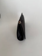 Jil Sander Jil Sander black silk clutch pochette Bag Emilia Archive Vintage