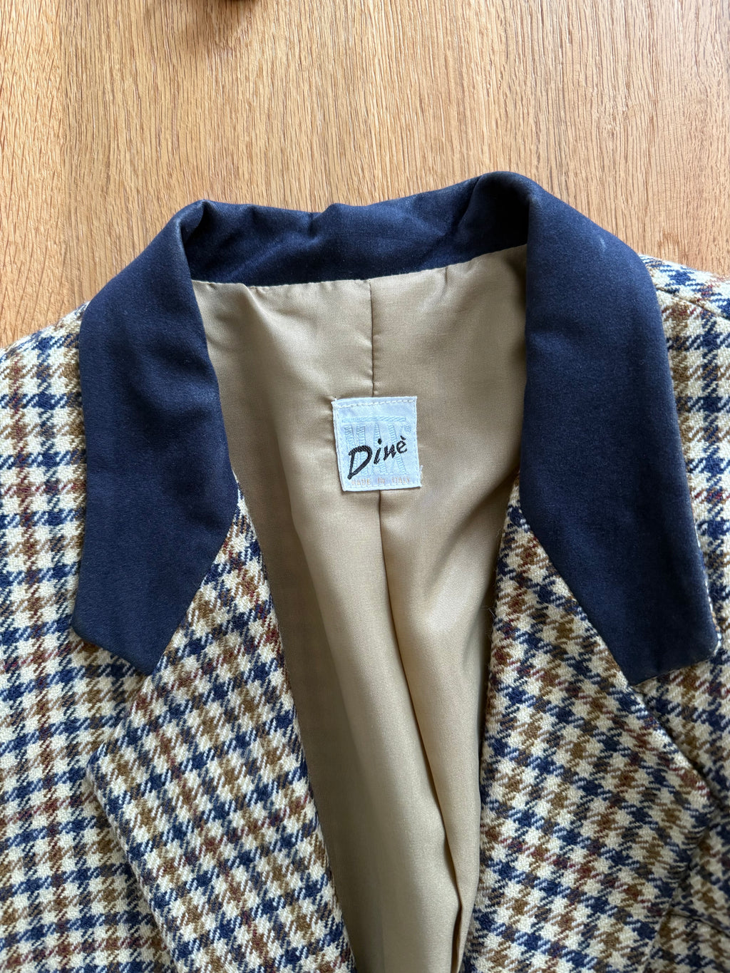 Wool jacket blazer Dinè vintage 90s