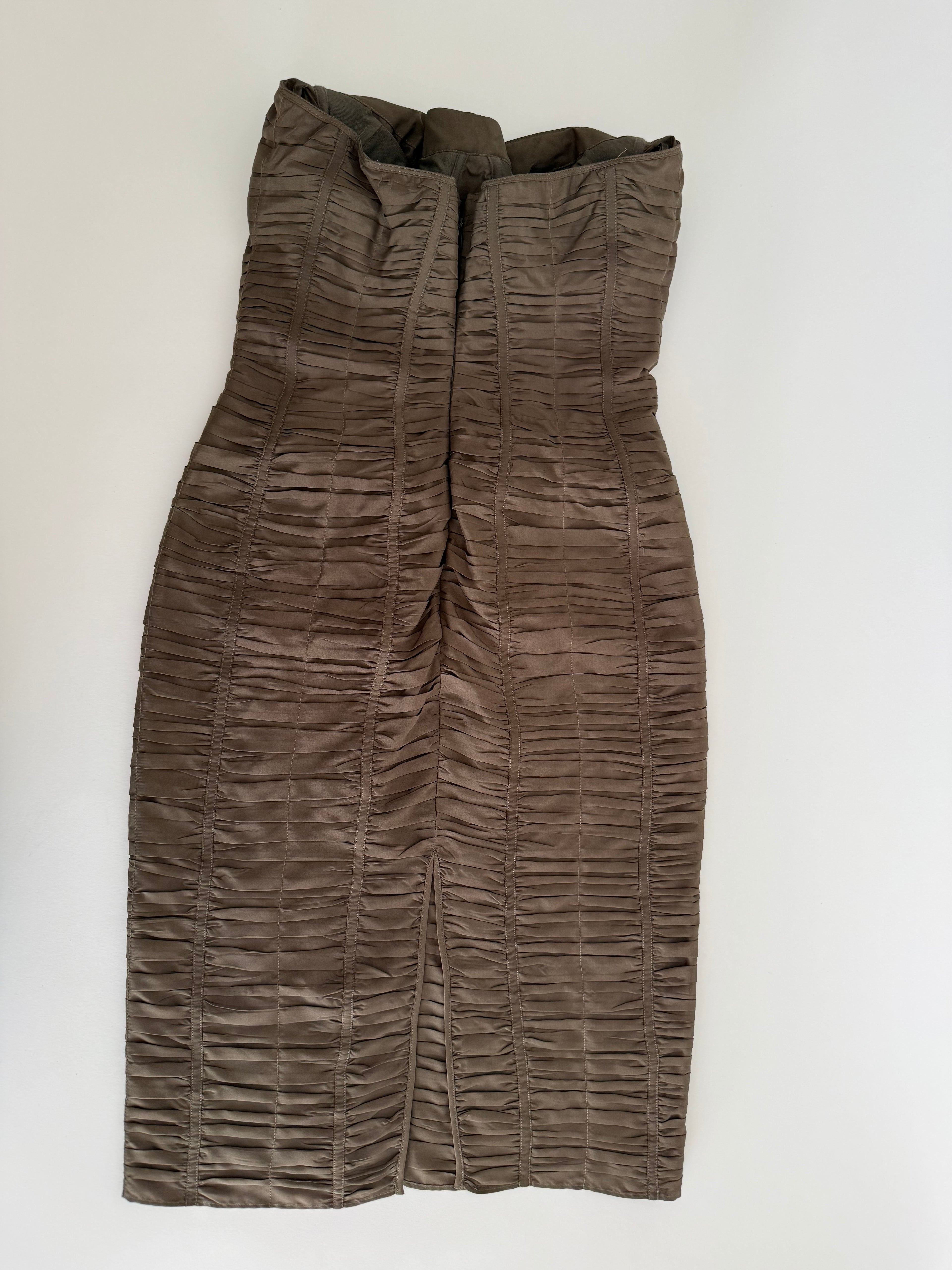Gucci SS 2001 Runway silk mini dress by Tom Ford