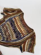 Missoni SS1994 rare Runway Set Archive Dress Gilet Necklace 