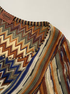 Missoni SS1994 rare Runway Set Archive Dress Gilet Necklace 