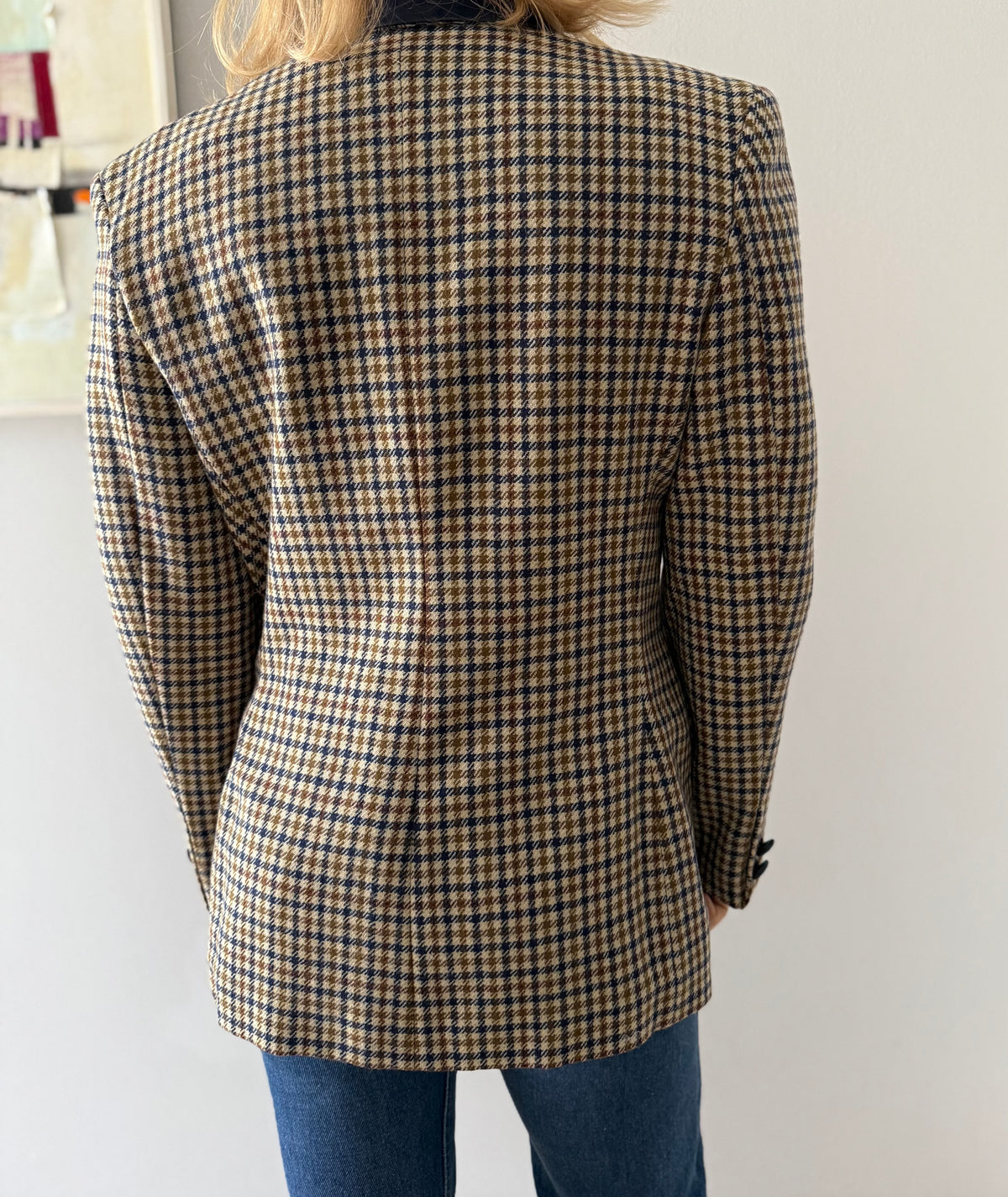Wool jacket blazer Dinè vintage 90s