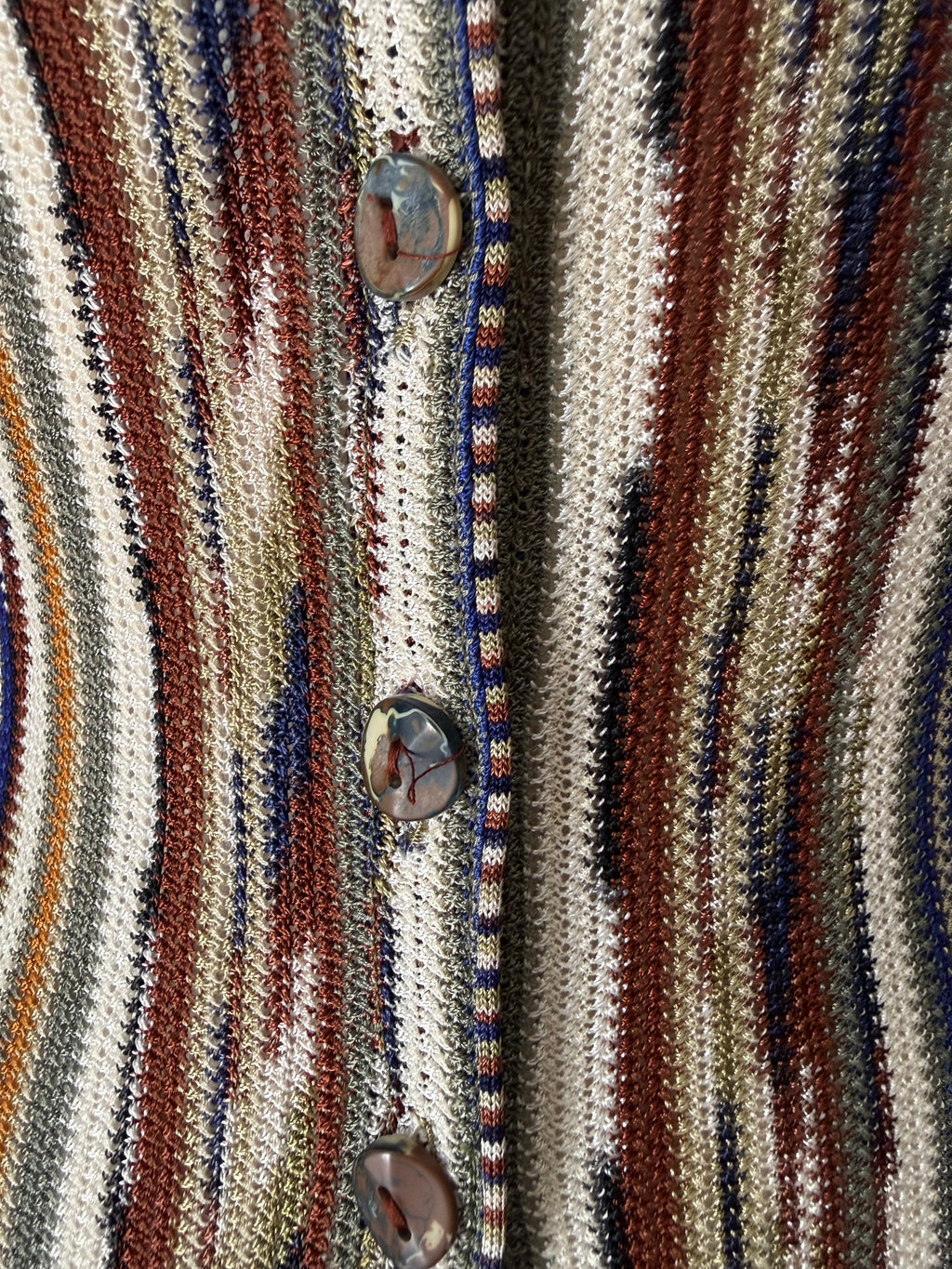 Missoni SS1994 rare Runway Set Archive Dress Gilet Necklace 