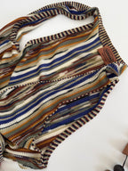 Missoni SS1994 rare Runway Set Archive Dress Gilet Necklace 