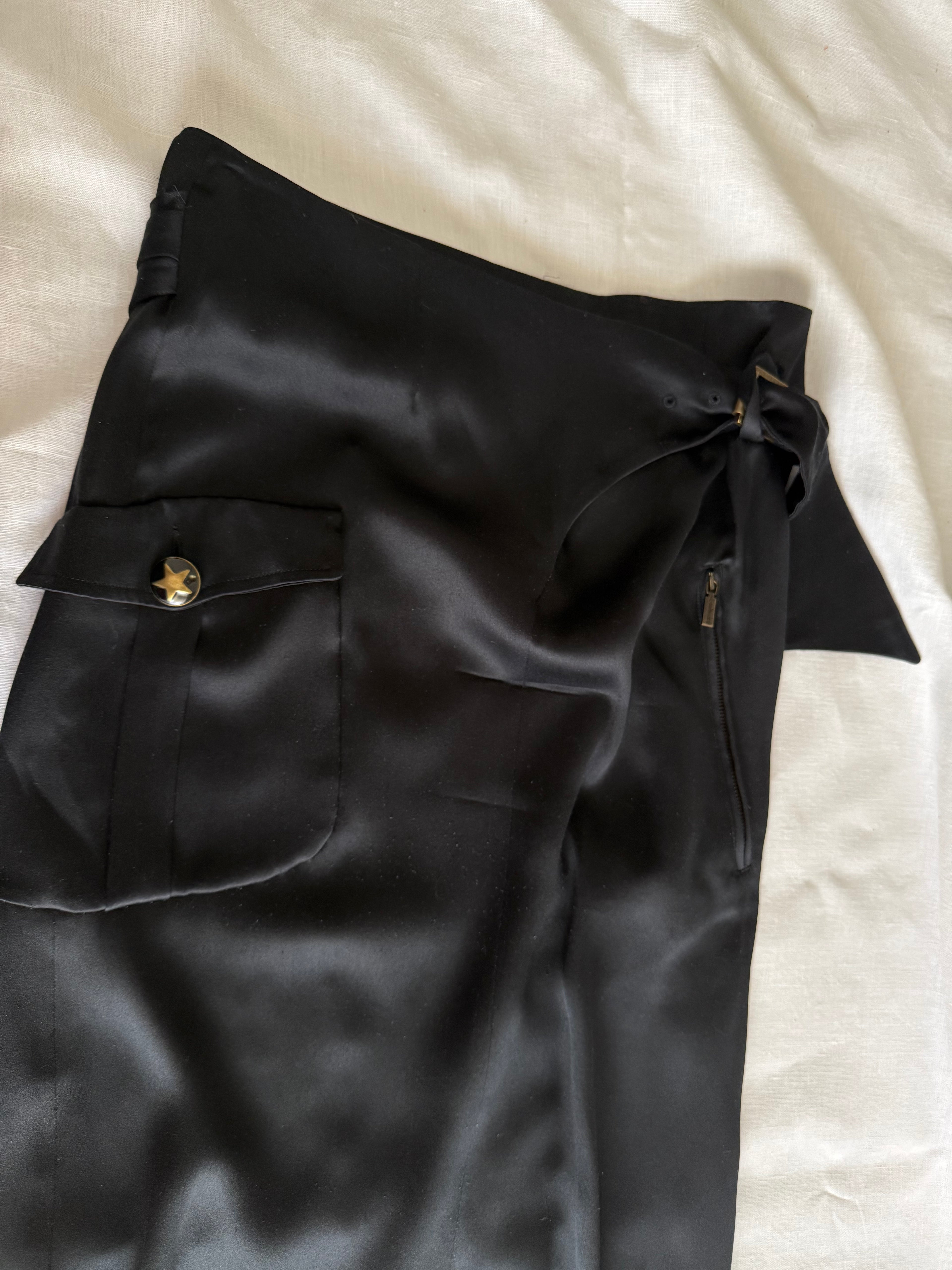 Iceberg 90s maxi silk skirt