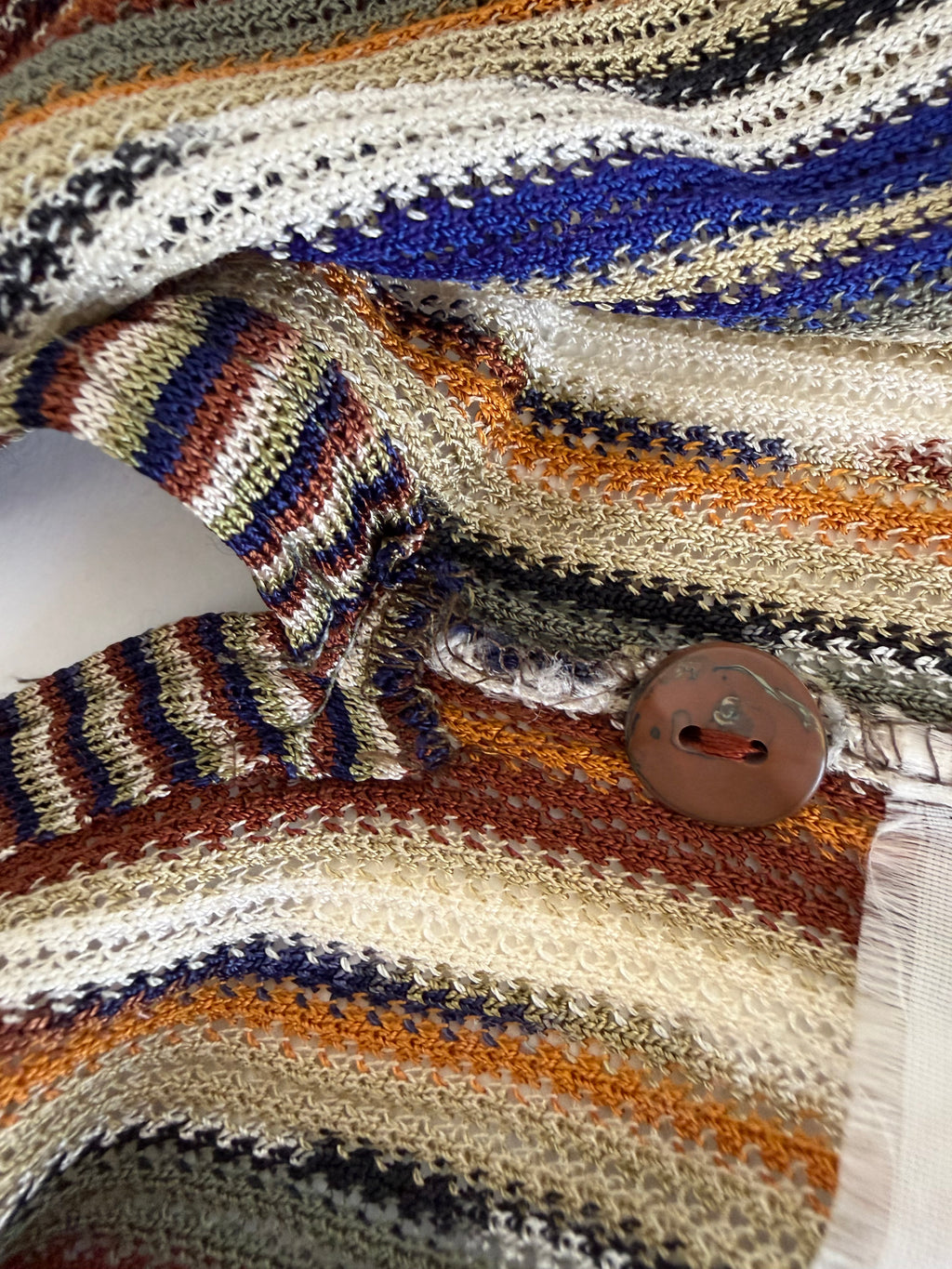 Missoni SS1994 rare Runway Set Archive Dress Gilet Necklace 