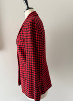 Moschino 90s jacket houndstooth
