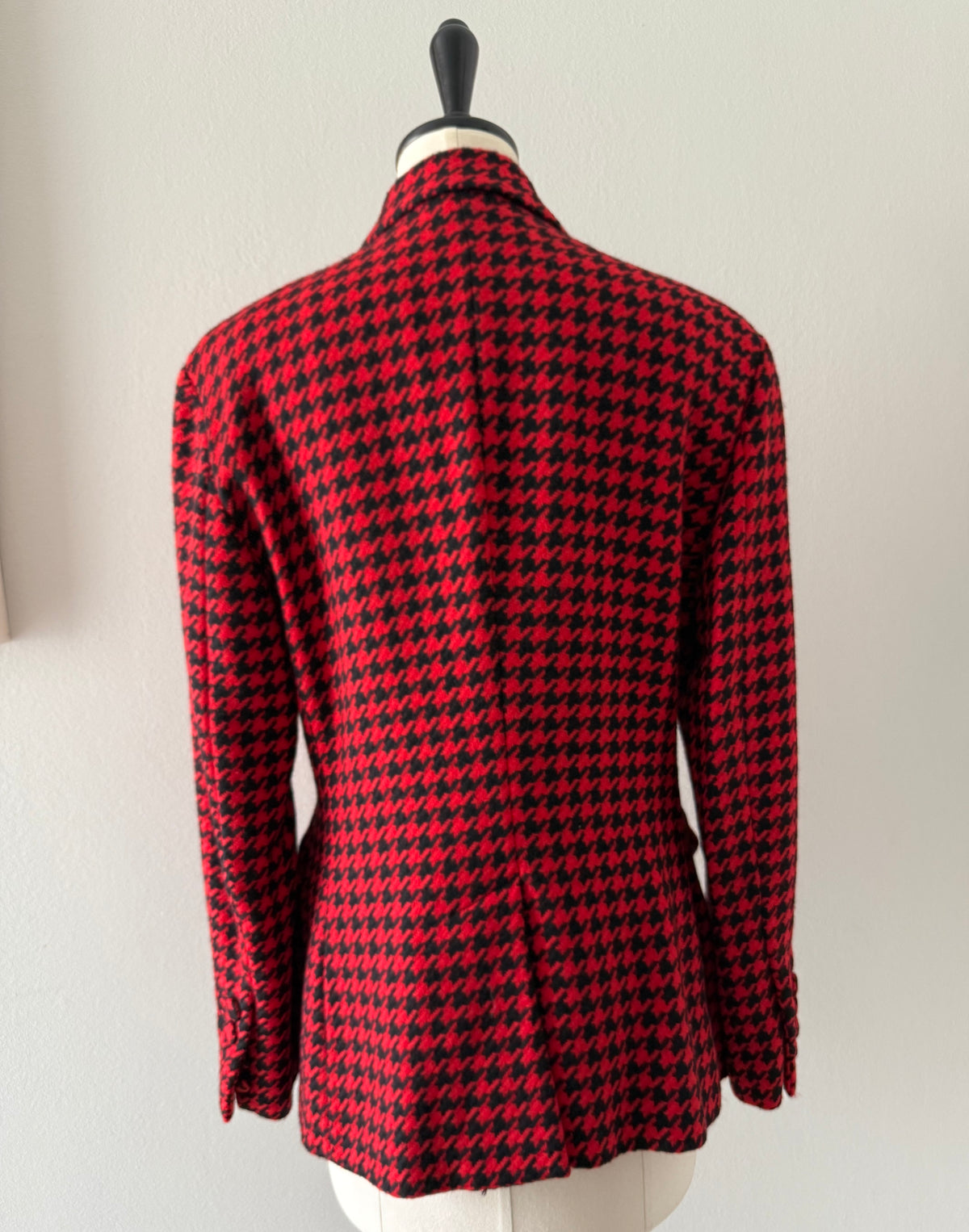 Moschino 90s jacket houndstooth