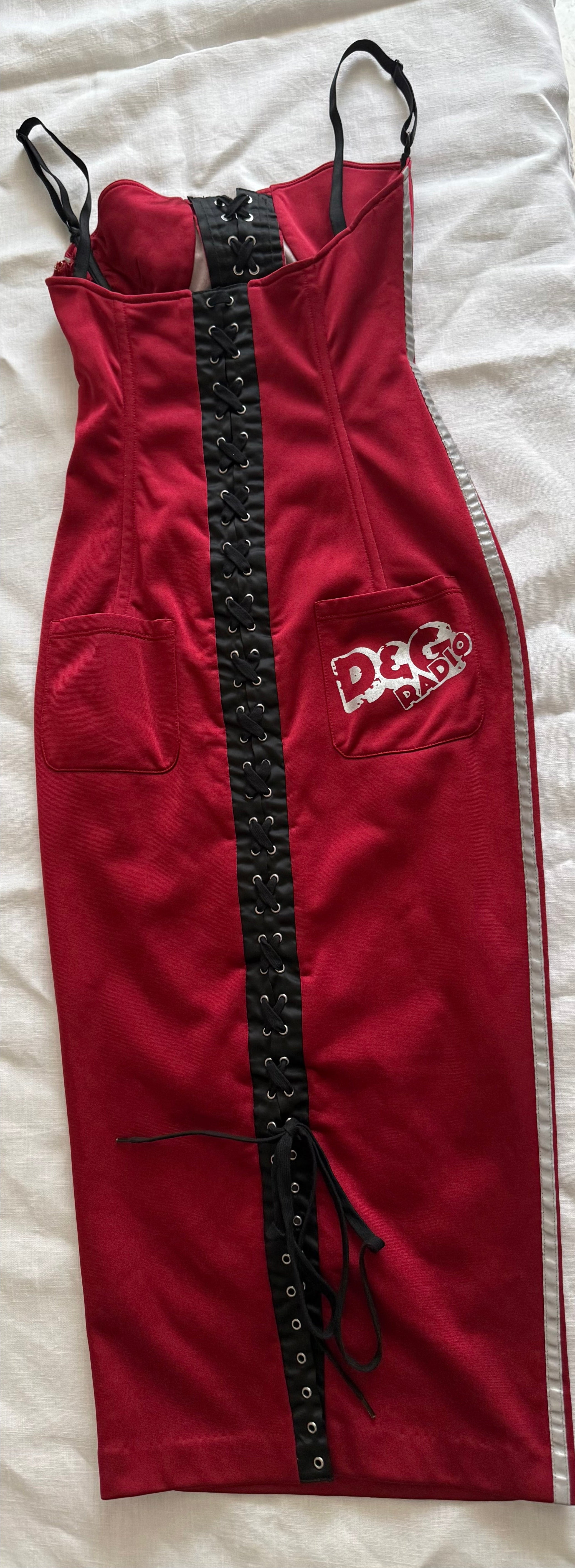 D&G lace-up corset dress "Radio"