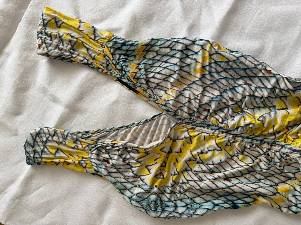 Just Cavalli snake print dress