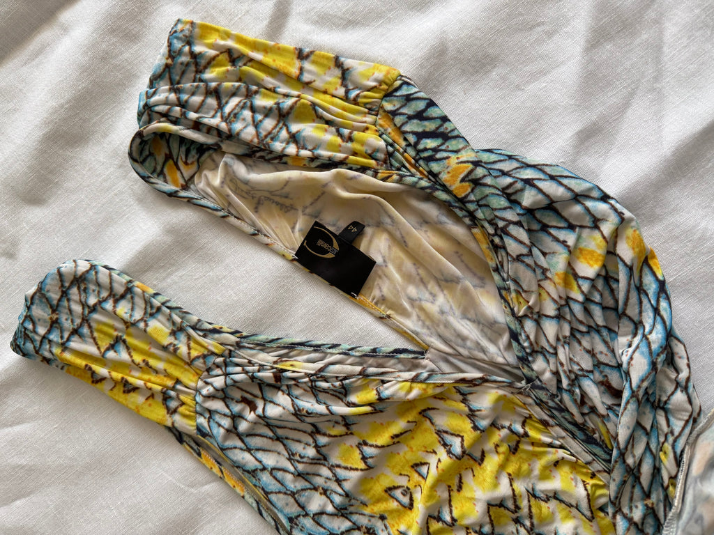 Just Cavalli snake print dress