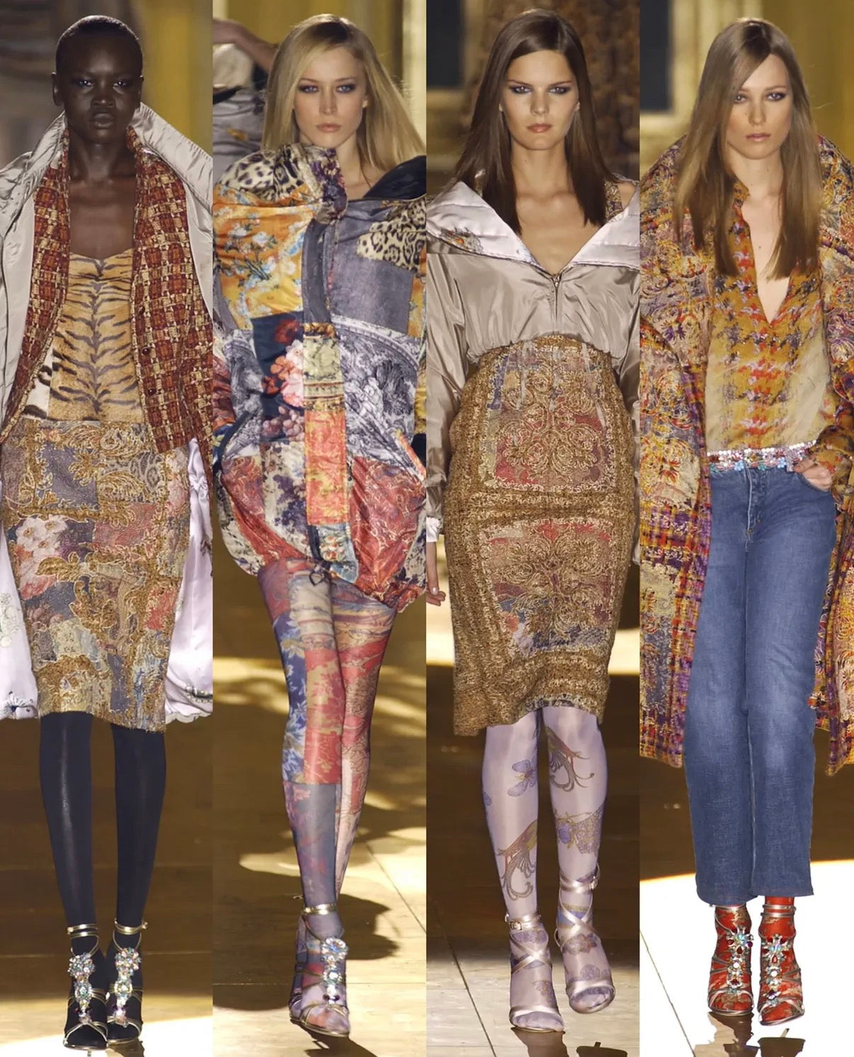 Roberto Cavalli F/W 2002 boots