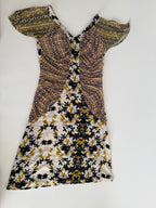 Just Cavalli multicolored knee-length dress vintage