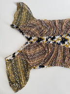 Just Cavalli multicolored knee-length dress vintage