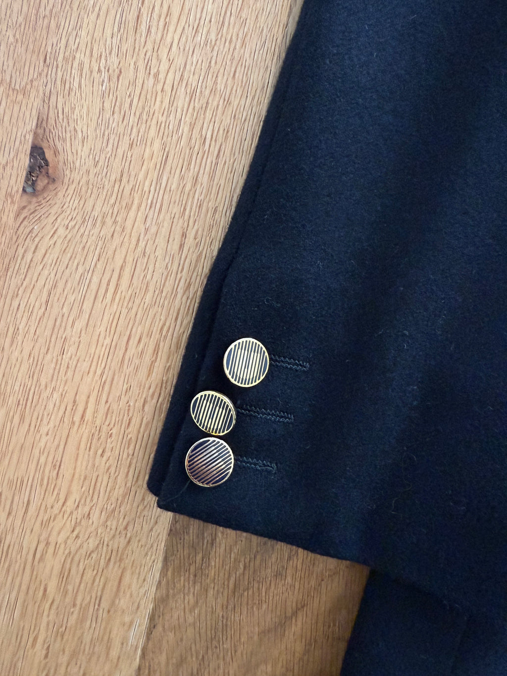 Ungaro black wool 90s blazer men oversize