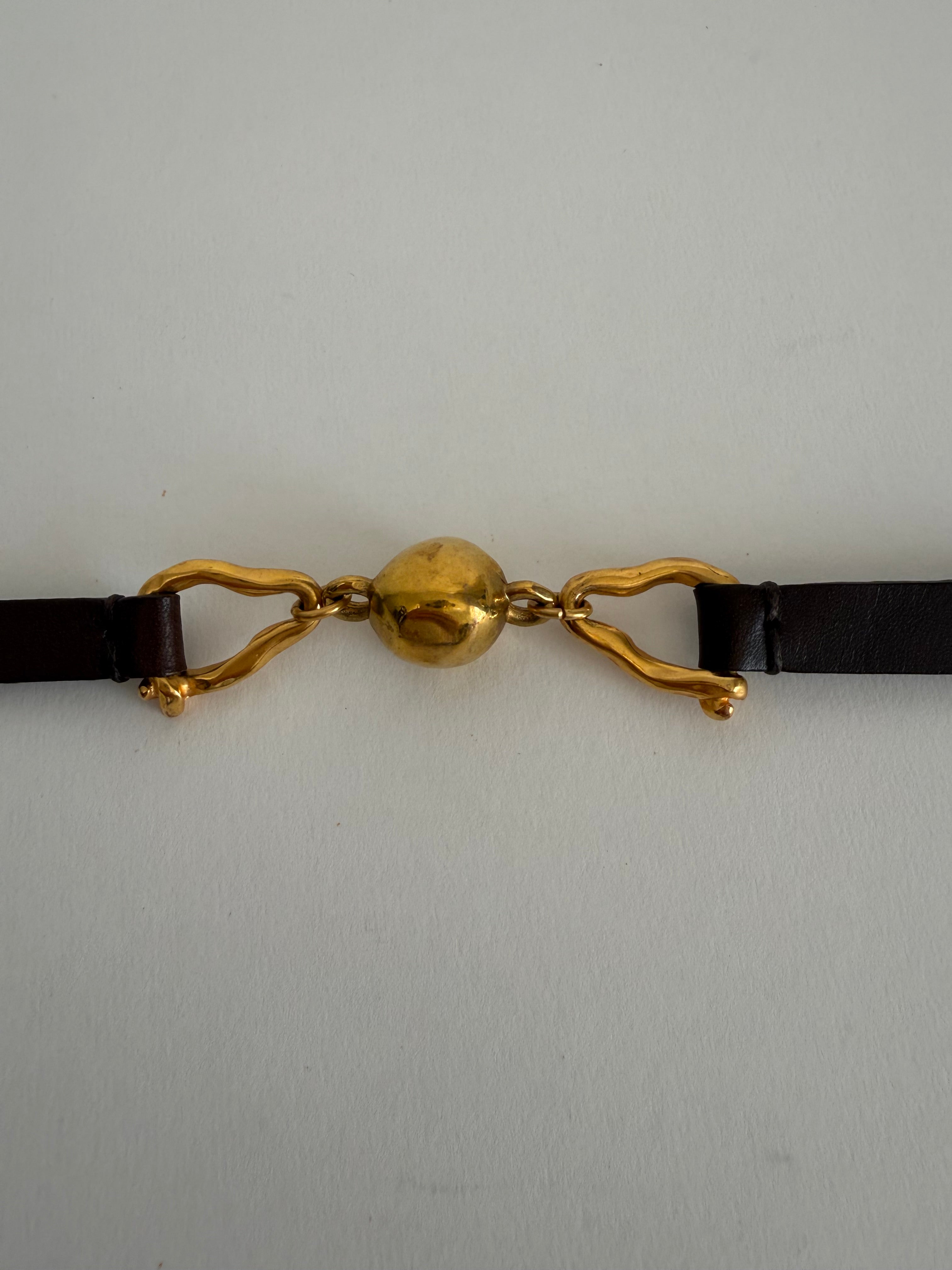 Uno de 50 necklace leather choker