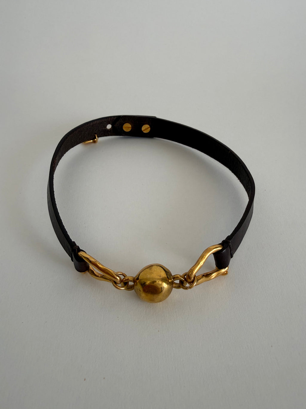 Uno de 50 necklace leather choker