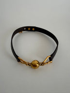 Uno de 50 necklace leather choker