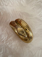Whiting & Davis snake arm bracelet 60s 70s