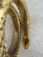 Whiting & Davis snake arm bracelet 60s 70s