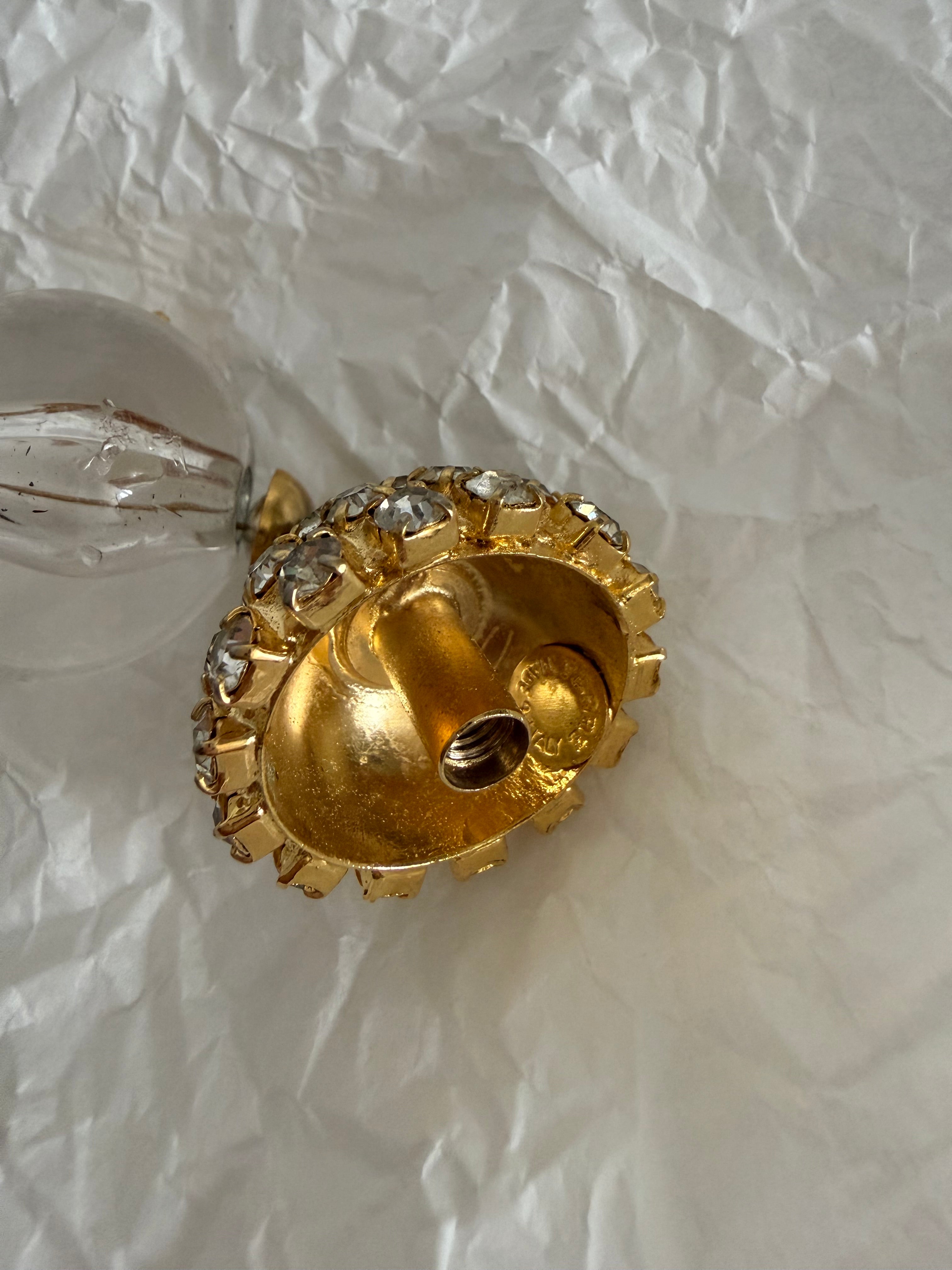 Rare Gianfranco Ferré early 90s set bracelet and earrings